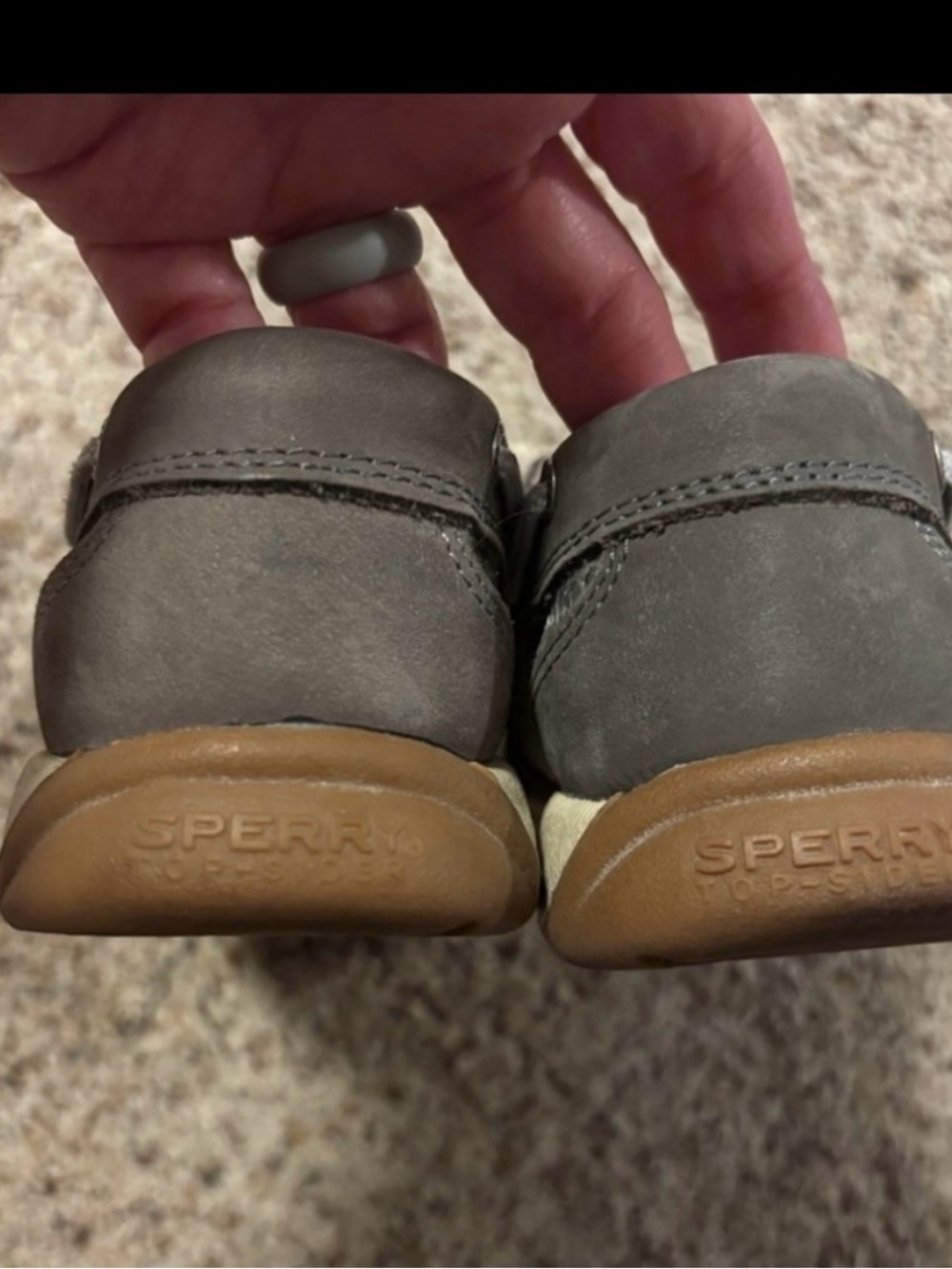 Sperry Women's Gray Lace-Up Boat Shoes - Picture 4 of 6
